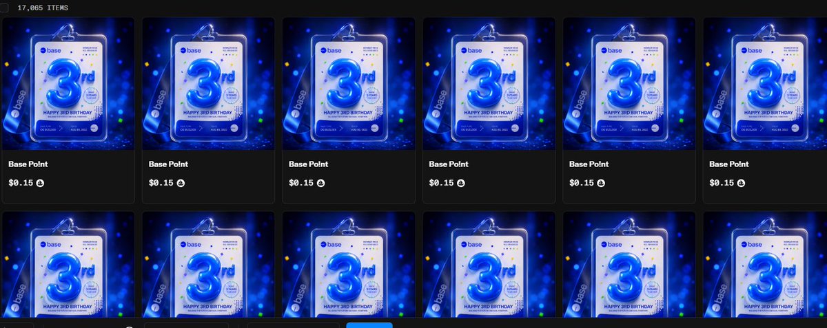 froliodo's tweet photo. I own quite a few pieces from this collection, so I’m hoping for a well-deserved airdrop. 

Base Point 🤔

👉Mint Base3rd: https://t.co/LtURG1bYqO https://t.co/1y3xF3XPdK