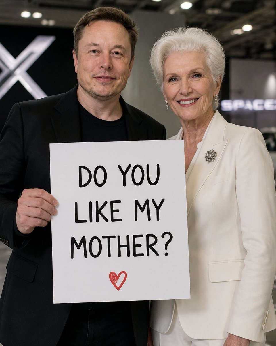 ElonEmpireUS's tweet photo. Do you like Elon Musk's mother, Maye Musk? 😊

🇺🇲🇺🇲

🅰️ Yes ❤️

🅱️ No 👎 https://t.co/EMcuMHyHeF