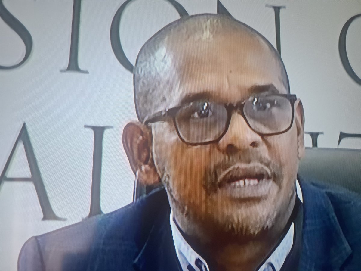 ZANewsFlash's tweet photo. UPDATE: Advocate Matthews Chakalson, says they first started asking MP Fadiel Adams to provide a statement in October last year and they kept on asking him over the following months.

Despite that, Adams failed to file it and only did it last night around 9pm.

He claims that he has a "problematic laptop" and only saw the email about four months ago.

Madlanga is punching holes at the claims by Adams, saying "I find that very hard to believe" KZN Tonight Podcast