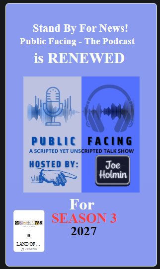 PublicFacingPod's tweet photo. It's Official! Public Facing - The Podcast has been renewed for Season 3, in 2027! #PublicFacingPod #Renewed #Season3 #ComingUpin2027 https://t.co/uJnMHsu517 https://t.co/jqYecHcBRc
