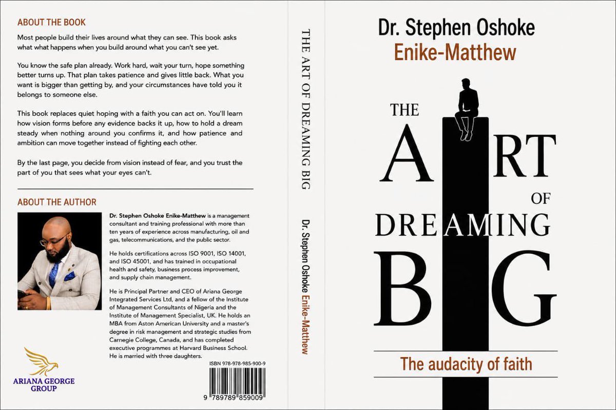 aklaffsf's tweet photo. September 26th will be more than just a conference. It will be a day of transformation and new possibilities.
As part of Paradigm Shift Conference 3.0, two powerful books by the convener, Dr. Stephen Oshoke Enike-Matthew @DrStephenOup  will also be unveiled:
“The Art of Dreaming Big: The Audacity of Faith” and 
“ Beyond Survival: Living in an Abundance Mindset” 
Two books that challenge you to dream beyond your present circumstances, move beyond survival, and believe in the possibilities ahead. 
Come experience the conference, witness the book unveiling, and leave with a renewed perspective.
🗓️September 26, 2026
Registration is FREE: https://t.co/CMVTceb2A0

Your shift could begin with a new idea. Be in the room.

#ParadigmShiftConference 
#PSC3