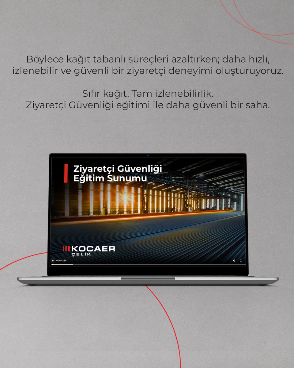 SteelKocaer's tweet photo. Kocaer Çelik’te dijital dönüşümü takip etmekle kalmıyor, kendi çözümlerimizi geliştiriyoruz. ISGate; ziyaretçi, taşeron çalışan ve şoför süreçlerini eğitimden QR kodlu girişe dek tek platformda dijitalleştiriyor. Sıfır kâğıt. Tam izlenebilirlik. Güvenli saha. #KocaerÇelik #ISGate https://t.co/79kIrDbk5J