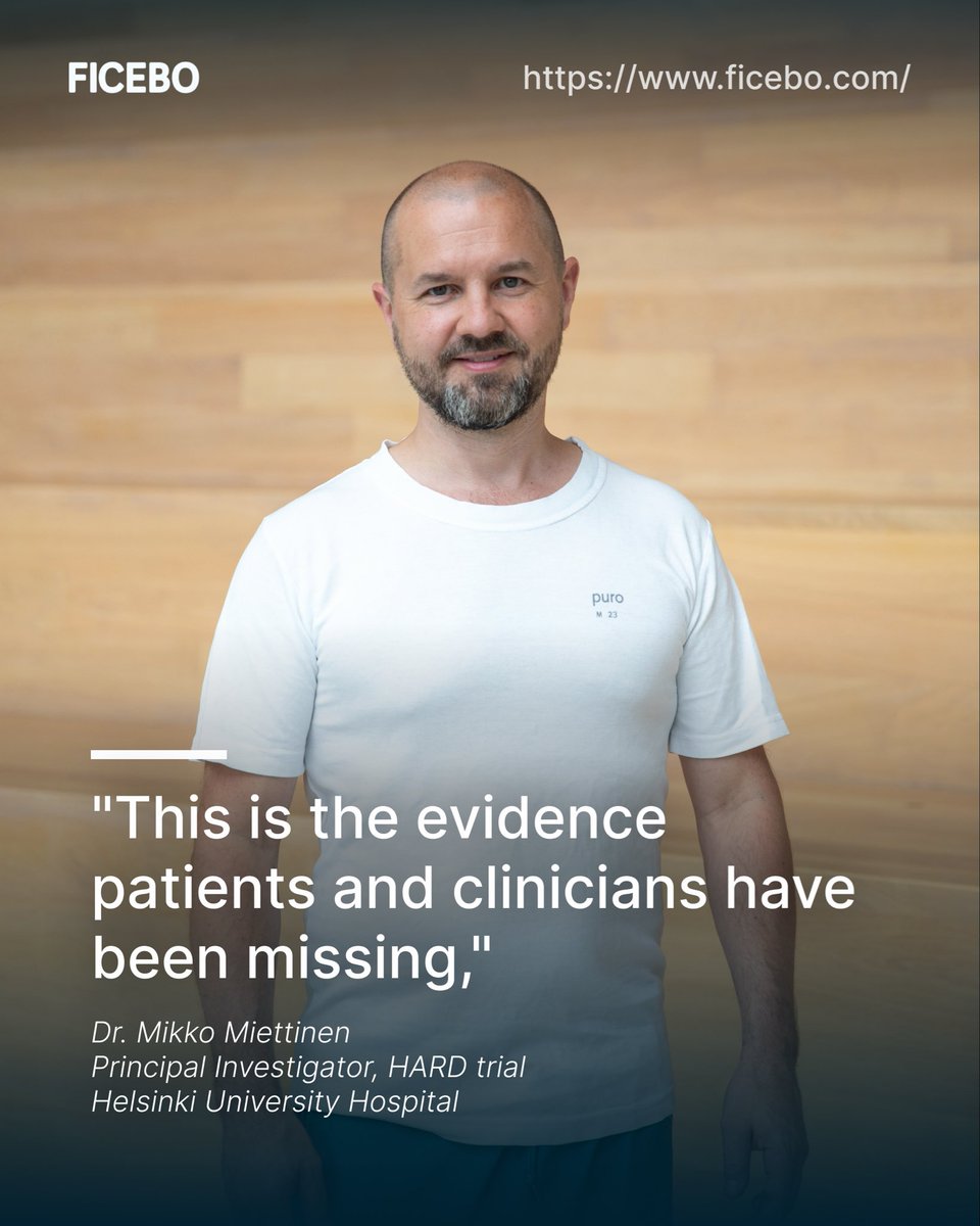 ficebo's tweet photo. The 12-month results of the HARD trial have now been published in Annals of Internal Medicine.

The HARD trial is the first randomized controlled trial to compare surgery with watchful waiting in patients with symptomatic hallux rigidus, addressing a decades-old question in the treatment of the painful big toe.

Led by principal investigator Mikko Miettinen, the trial compared first metatarsophalangeal joint arthrodesis with watchful waiting. FICEBO core members Lasse Rämö, senior author of the publication, and Tuomas Lähdeoja, co-author, also had the opportunity to contribute to the trial.

On our website, you can read more about the trial, hear comments from the research team, and explore the key findings from the newly published results.

Read the full news article here: https://t.co/tgxzdFKqg0