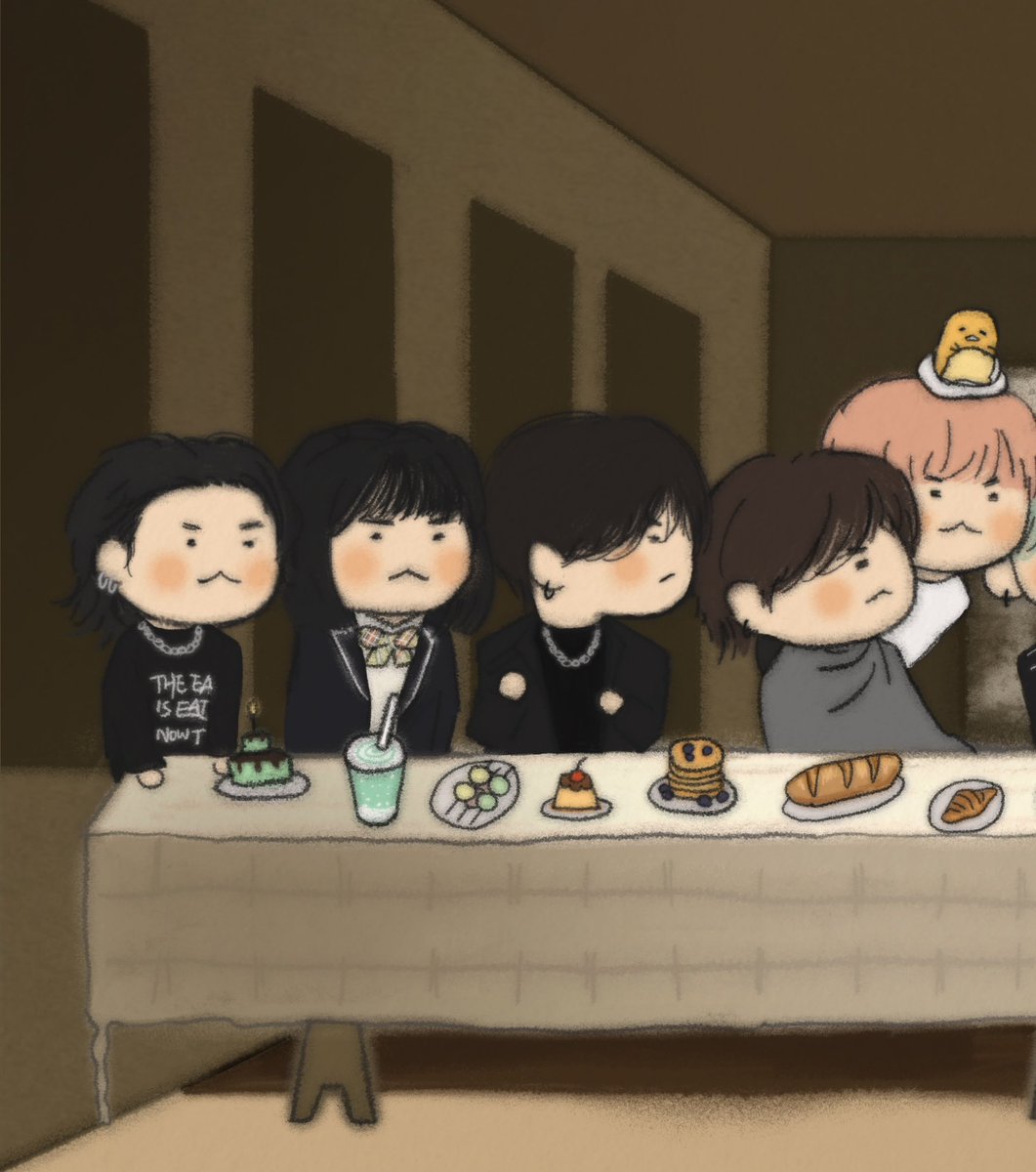 ug12309's tweet photo. #SUGA #btsfanart
The Last Supper https://t.co/CxdY2LxBn3