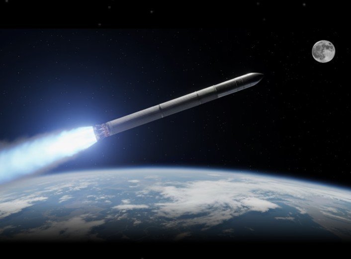 Siege4570's tweet photo. ASTROBASE’S REUSABLE ROCKET TAKES SHAPE! 🚀🇮🇳

Its reusable LV targets ~8T to 200 km. Launchpad preliminary design is complete, avionics are in advanced stages, engine/LV software is ready &amp; LV stage manufacturing has started. Hop test in 2027, first orbital flight in 2028. https://t.co/1rigEMLvej
