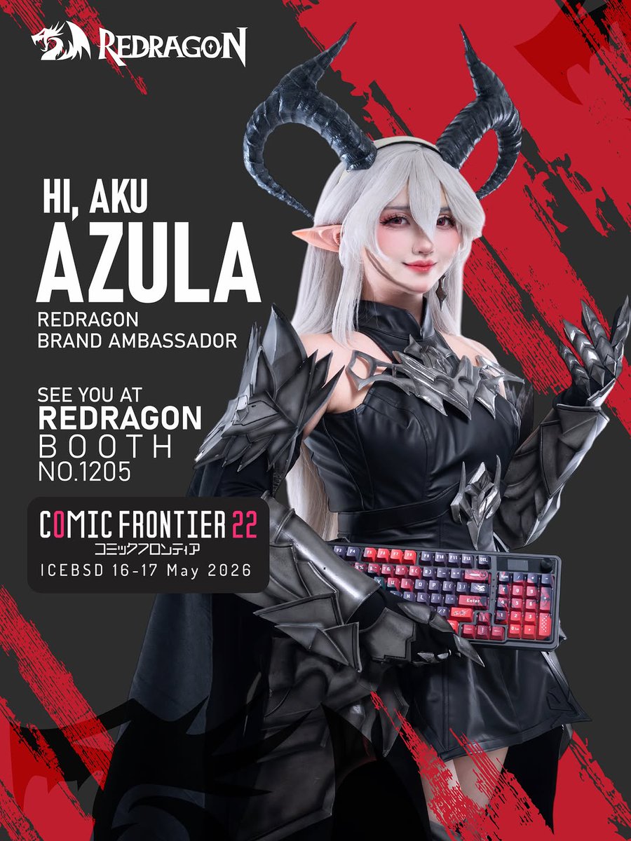 azulacann's tweet photo. ❗️IGNARA will come to Comifuro 22 this weekend❗️

Hi Azudachi👋🏻
Aku akan hadir di booth  di  ❤️

Azula schedule at Redragon booth:
『　Sabtu, 16 Mei • 10:30-13:00 』

Meet me at Redragon Booth to get ✨FREE CHEKI✨ with IGNARA (limited 20 slots only) 😉❤️
... https://t.co/miuB1aedtO