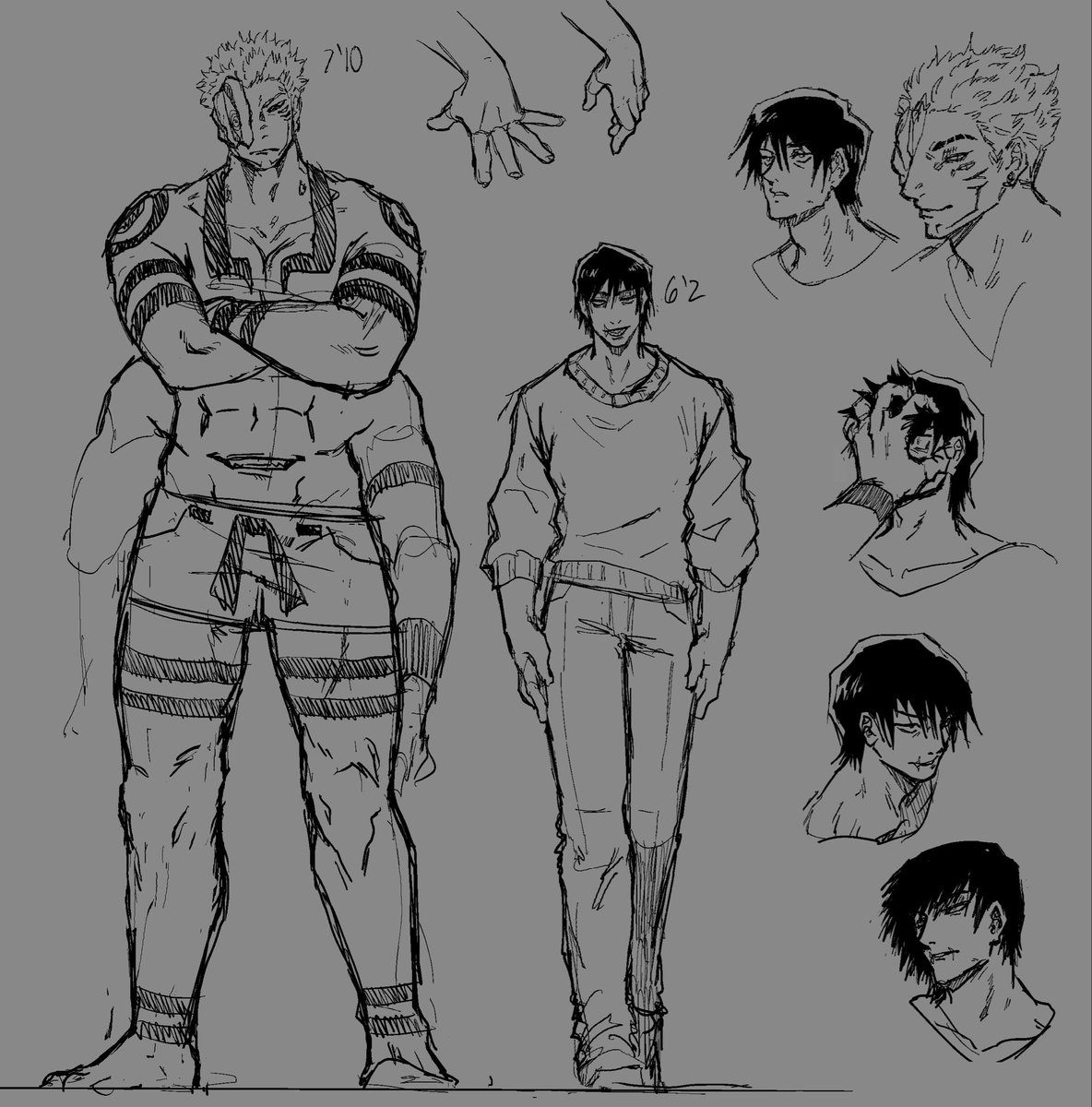 B1EEDTHEFREEK's tweet photo. This started as an art style study but idk https://t.co/YHum3IkQOA