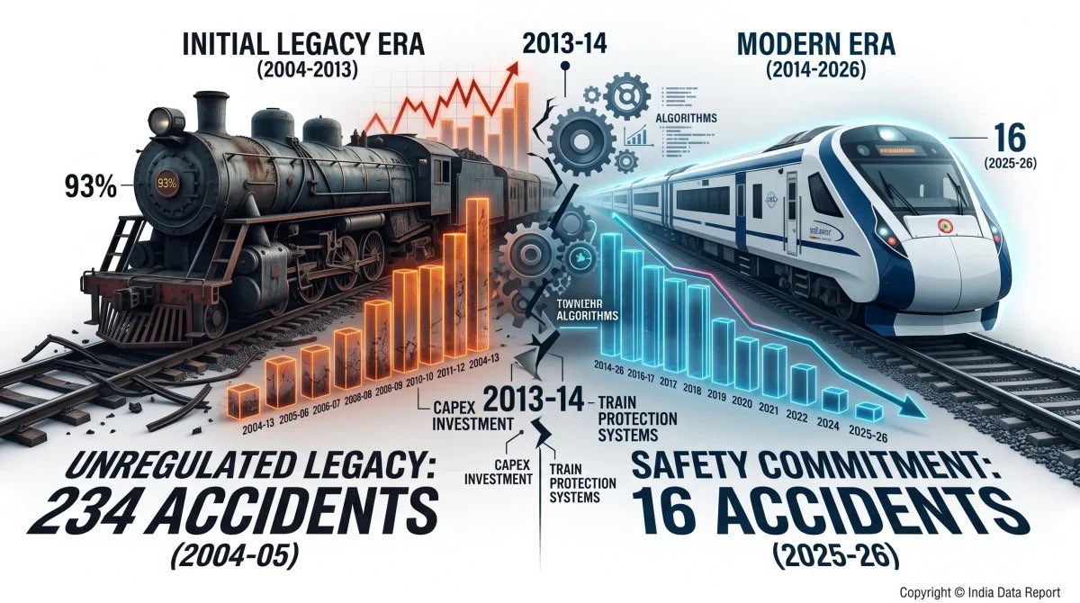 thematrixindex's tweet photo. Accidents in Indian Railways (2004-2026) Full Data Report

 https://t.co/r17AwaITvz https://t.co/XeA2ZsbEFH
