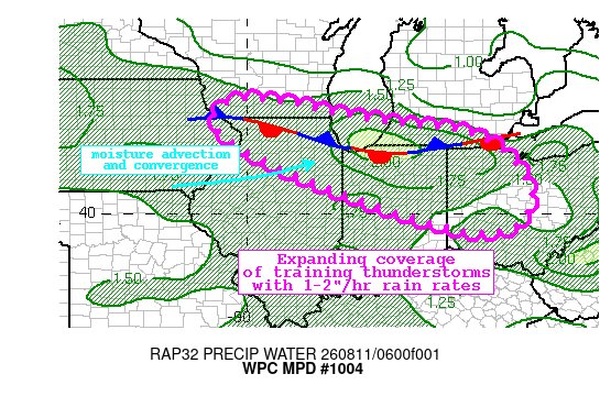 NWSWPC's tweet photo. #WPC_MD 1004 affecting Upper Midwest into the Ohio Valley, #ohwx #miwx #inwx #ilwx #wiwx #iawx, https://t.co/tkCoFsI43j https://t.co/C2AU9fNa4d
