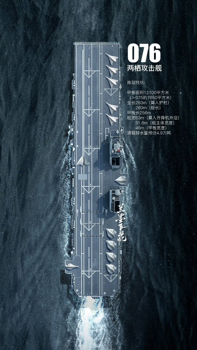 WenJian0922's tweet photo. 076的主力舰载机，攻击21和无人制空战机 https://t.co/5vhILfmILY