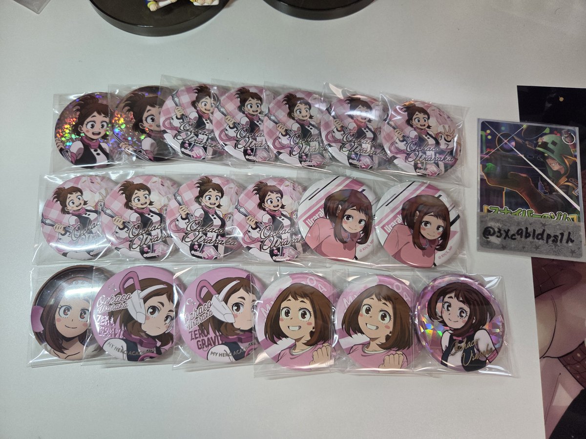 3Xc9bldps1h's tweet photo. 【交換】僕のヒーローアカデミア ヒロアカ 

譲▶麗日、トガヒミコ

求▶同異種  緑谷、爆豪or希望額+送料 

- ̗̀⚠️ ̖́一部定価有り

普通郵送にて対応。お気軽にお声掛けお待ちしております。 https://t.co/5DDXeDndxq