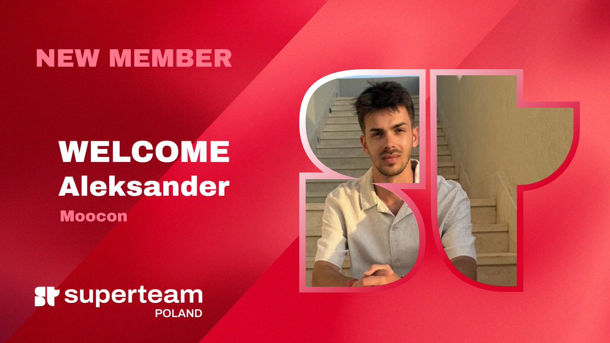 SuperteamPOL's tweet photo. Meet our newest STPL member, @Sn13zka 👋

Aleksander has been shipping DeFi since 2023, working across DEXes, liquidity infrastructure, and onchain protocols.

These days, he’s building @moocon_ - a no-loss prize savings protocol on @solana built on top of Jupiter Lend. The concept? Users keep their full principal, while the generated yield is pooled and raffled as prizes.

Welcome Aleksander!