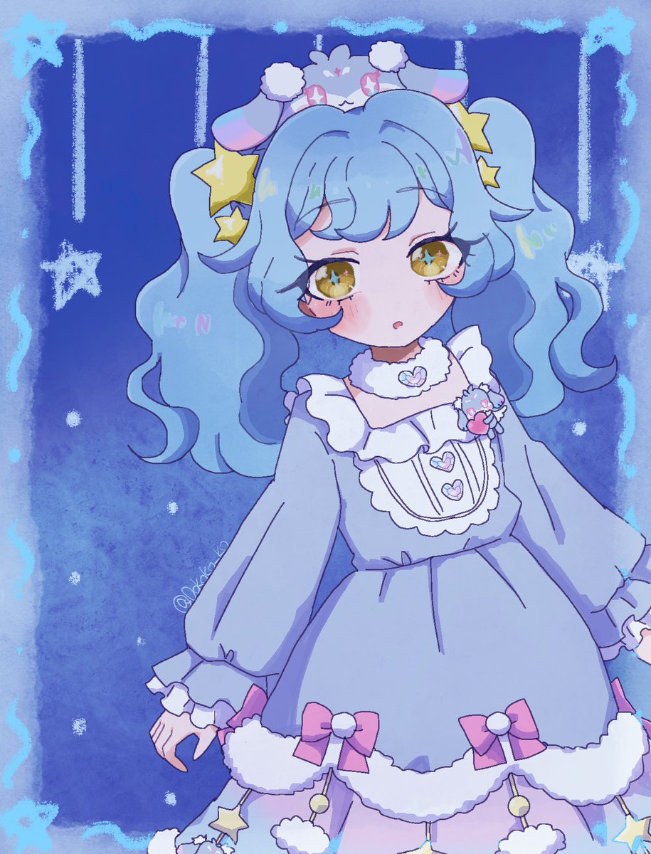 Dokoko_ko's tweet photo. おやすみ🌟 https://t.co/F7PDORpeaR