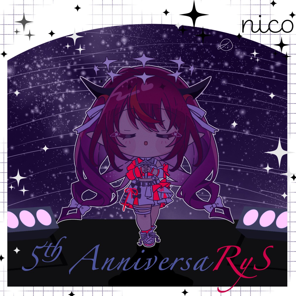 25nicotsuki's tweet photo. 素敵な5周年💎
IRySちゃんだいすき！

#5thAnniversaRyS
#IRySart https://t.co/bGYau1hpOQ