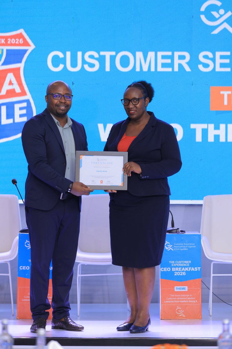 aanyutinah's tweet photo. I attended the CXE CEO breakfast for  customer experience experience association of Uganda. The conversation in the room was centered towards organisations elavating CXE to the boardroom other than just looking at it as an enabler. Well done team and thank you @UgEquityBank https://t.co/M5ztlVcXW6