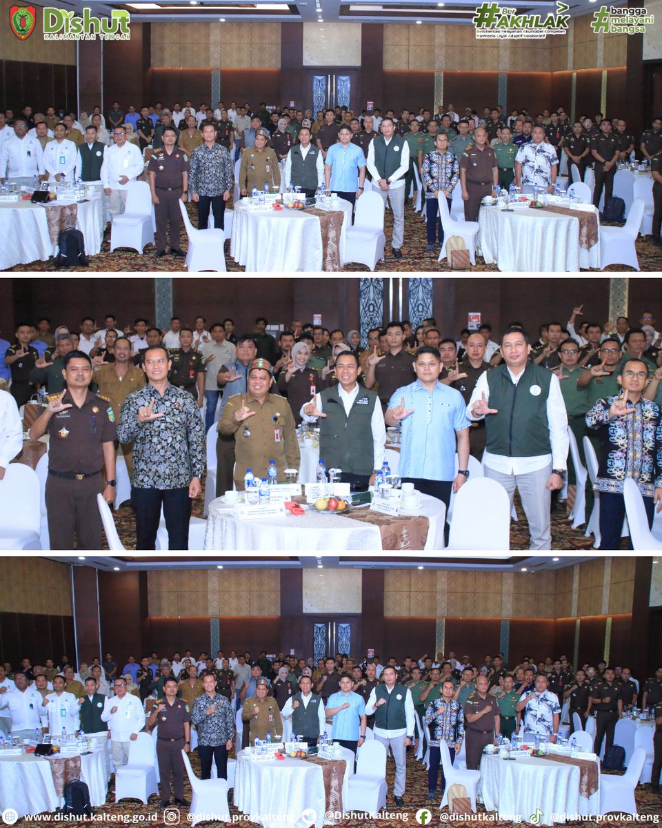 DishutKalteng's tweet photo. Agustan Saining Perkuat Kolaborasi Penegakan Hukum Kehutanan
pembukaan Focus Group Discussion (FGD) bertajuk Penguatan Sinergi Penegakan Hukum Kehutanan, di hotel Swissbell hotel, Selasa (11/8/2026)
#kaltengmakinberkah
#kaltengberakhlak
#dishut
#dishutprovkalteng
#kalteng https://t.co/Lbt5kbdykL