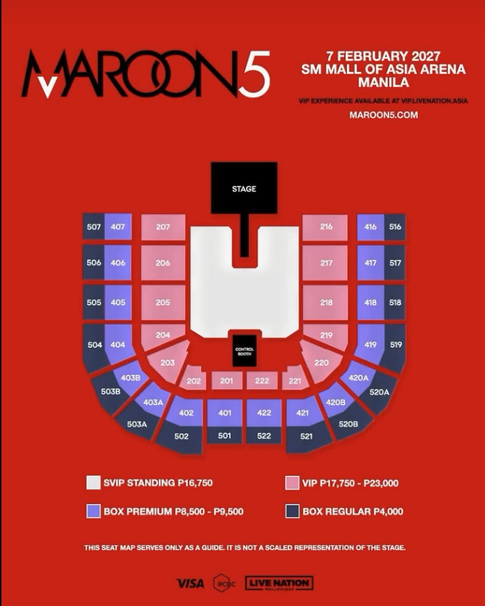 Qeana_'s tweet photo. Maroon 5 Manila | Ticket Assistance
📅February 7, 2027
🌐SM Mall of Asia Arena
💲No advance payment required.
🤝Trusted by satisfied clients.
🔒Secure first before paying the fee
Tickets booked under your name and account. 🫶
DM ME! https://t.co/aUQfZh42Xn