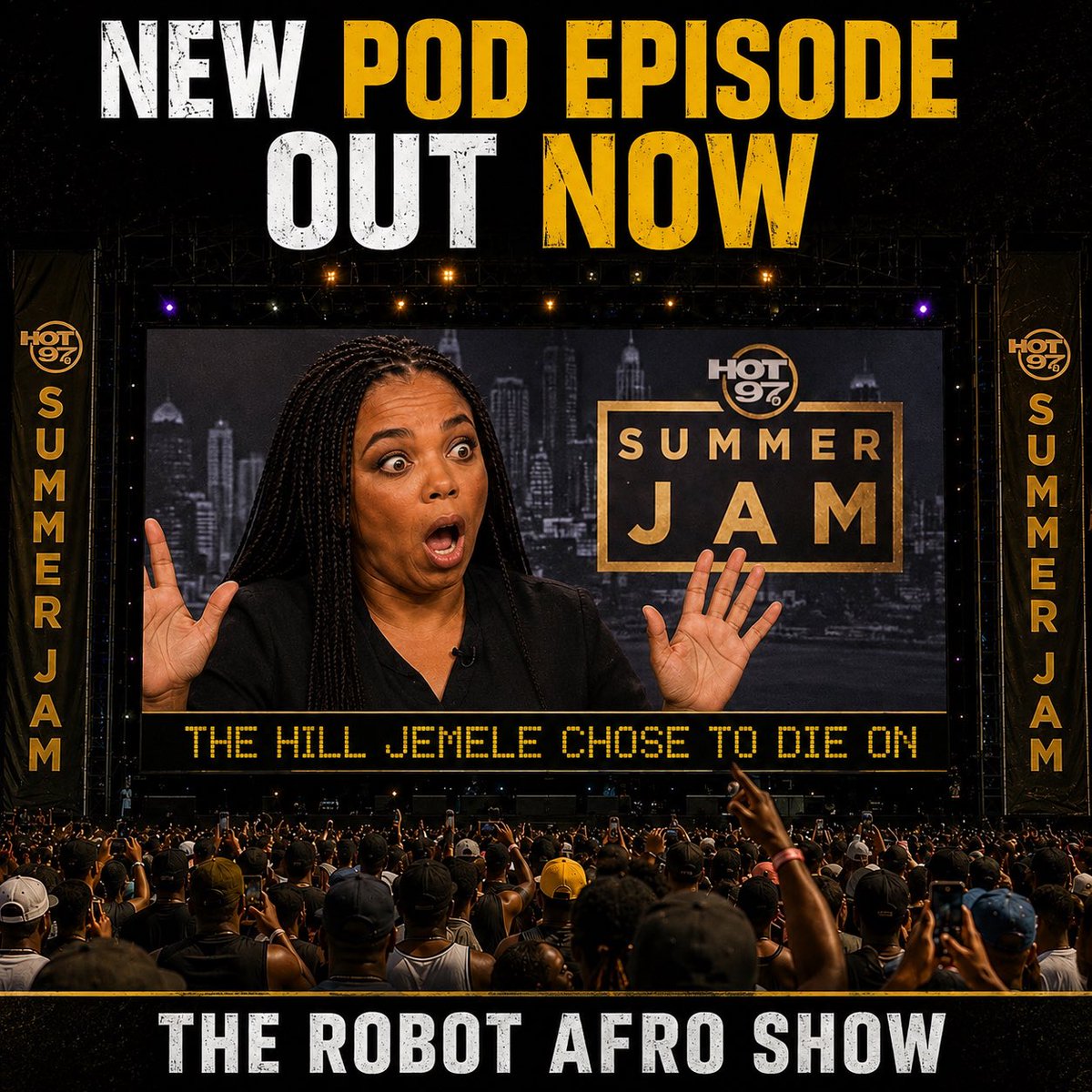 RobotAfro's tweet photo. New pod is out:
https://t.co/OG8azZwkdQ
#JemeleHill #YungMiami #Hiphop #SpinDat #Nword #WNBA #SophieCunningham #TransWomen #DijonaiCarrington https://t.co/My9LMFiO8h