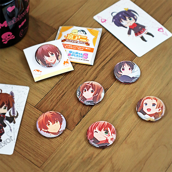 京アニハンドメイド缶バッジ】 「京アニハンドメイド缶バッジ【中二病