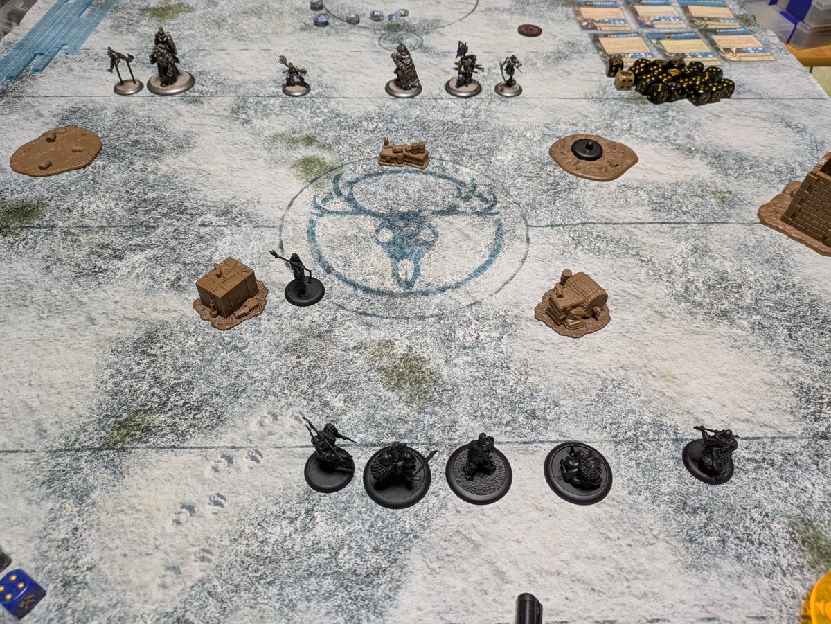 MikageWH's tweet photo. 4試合目
フィッシャーマン対ブラックスミス
#guildball
#ギルドボール https://t.co/eJSVLBTjnn