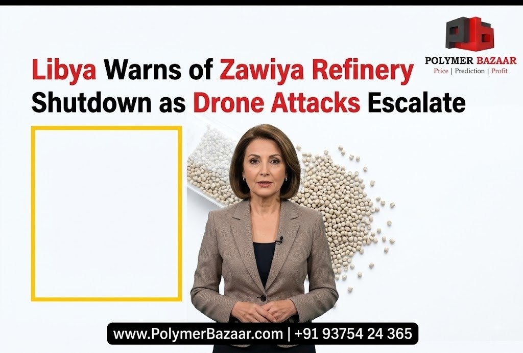 POLYMERBAZAAR's tweet photo. 🅿️🅱️
▶️ Libya Warns of Zawiya Refinery Shutdown as Drone Attacks Escalate.
PP #ABS #LLDPE #LDPE #HDPE #PVC #EVA #PET #PS #SAN #POLYVINYL #POLYETHYLENE #POLYPROPYLENE #POLYMER #PROPYLENE #POLYSTYRENE #indplas #Polyamide #PLEXPO #GPCA #ARABPLAST #RUPLASTICA #PLASTEURASIA #KOPLAS #PLASTO #PLASTASIA #PLASTEX #Polycarbonate #Polyester , #Centralasiaplastworld #taipeipack
#plastindia #bopp #bopet #polyester
https://t.co/H3LoMQ9y1P