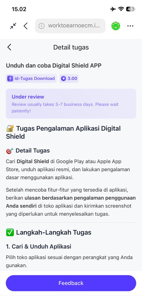 cod42203's tweet photo. 📌 DigitalShield
Reward Poin CV Tron $TRX

➡️ Download App 
➖ Buat dompet
➖ Masuk ke DApp 
➖ Paste link : https://t.co/yeXlnpIpmT
➖ Selesaikan misi sosial buat dapet points
➖ 1 Point - 1 $TRX

#WorkToEarn #Web3 #Crypto #Blockchain https://t.co/2PRdTk3pMw
