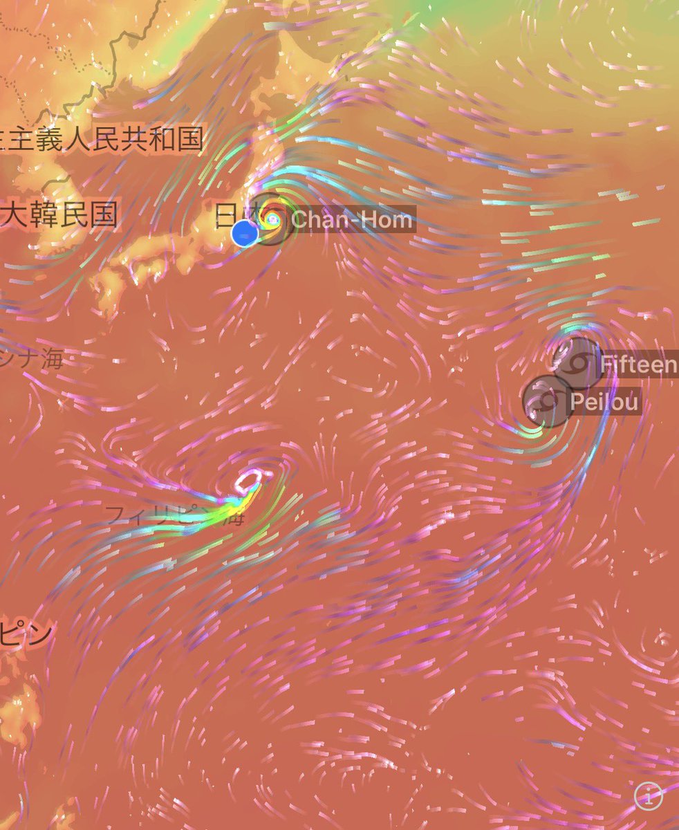 morizo0727's tweet photo. 今来てる台風（14W）の他に、13W、15Wと台風の卵もいる😳

今年台風多い年❓ https://t.co/TDkUaiY1aA