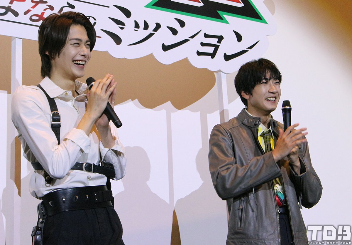 talent_databank's tweet photo. 映画『仮面ライダーゼッツ』大ヒット記念！バトンタッチイベント

『ゼッツ』今井竜太郎から『マイス』秋谷郁甫へバトンタッチ！
秋谷は早くも“オールアップ”を心配「寂しくなっちゃいそうで、来てほしくない…」

▼詳細はこちら
https://t.co/zkp2WbSA7L

#仮面ライダーゼッツ #仮面ライダーマイス https://t.co/OiBk8xiQmh