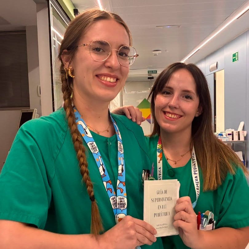 COECordoba's tweet photo. 👏Las enfermeras especialistas en Pediatría del @HUReinaSofia, Esther Hermosilla, también investigadora del @IMIBIC; y Carmen María Cruz, han publicado la ‘Guía de Supervivencia en UCI Pediátrica’. La compartimos en el #Blogenfermer@ del COE Córdoba: https://t.co/x9AigG3Qkd https://t.co/O5cqGlf0Up