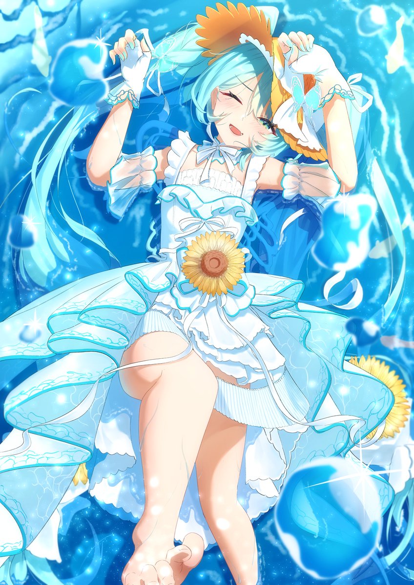 aonouta1's tweet photo. Hatsune Miku 2011→2014→2026
a redraw of my very first digital drawing on 2011, also redraw it on 2014. and lastly on 2026 (˶>⩊<˶)

[Latepost of my entry on Pixiv's event]

#drawitagain #初音ミク #ミクの日2026 https://t.co/HxUJYwcdtk