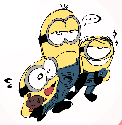 CrotchyButt's tweet photo. Just drawing freely, all of them are unironically my favourite inspo... 💝🫶
#minions #monsterinc #madagascar
#fanart https://t.co/JKLZF2tOc8