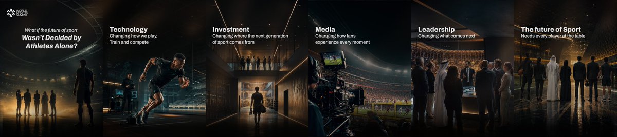 WSS's tweet photo. Sport is no longer one industry with one direction.
It is a global ecosystem shaped by athletes, technology, business, media, investment and leadership.
The future belongs to those who understand how it all connects.
#WSS https://t.co/oIUksKvuow