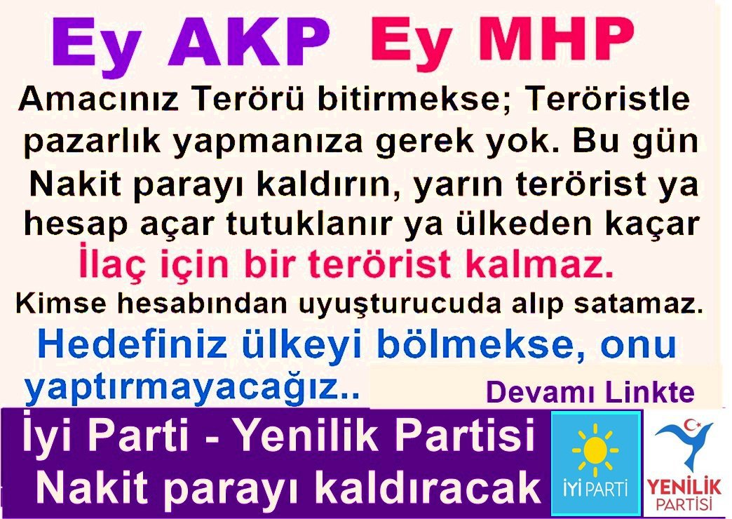 paradamucize's tweet photo. Kimsenin burnu bile kanamadan terör böyle biter https://t.co/NDj1G6oP7X