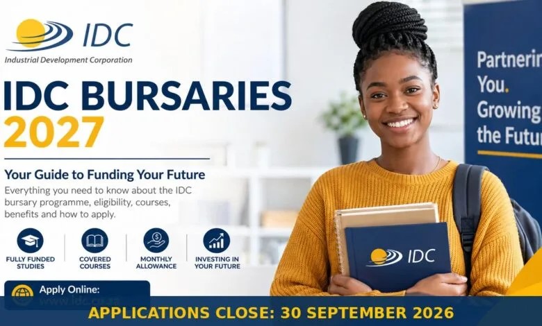 NYDARSA's tweet photo. TAKEOFF TUESDAY

The Industrial Development Corporation (IDC) is inviting eligible South African students to apply for its 2027 External Bursary Scheme, aimed at supporting young people pursuing studies in fields that contribute to South Africa’s economic growth and development.

The bursary opportunity is available to students studying in various fields, including Finance, Management, STEM (Science, Technology, Engineering and Mathematics), Law, as well as selected Honours programmes.

This opportunity provides aspiring professionals with valuable financial support towards their academic journey and can help deserving students focus on their studies while developing the skills needed to contribute meaningfully to the economy.

🎓 Fields of study include:

• Finance 

• Management 

• STEM 

• Law 

• Honours programmes 

If you meet the eligibility requirements, make sure you take advantage of this opportunity and submit your application before the closing date. 

Closing Date: 30 September 2026

For more information about the bursary requirements and eligibility criteria: https://t.co/hSM0oCubbd

To submit your application: https://t.co/4fBarayEqf

#IDCBursary #IDCBursary2027 #BursaryOpportunities #StudentFunding #YouthDevelopment #Education #STEM #Finance #Management #Law #Honours