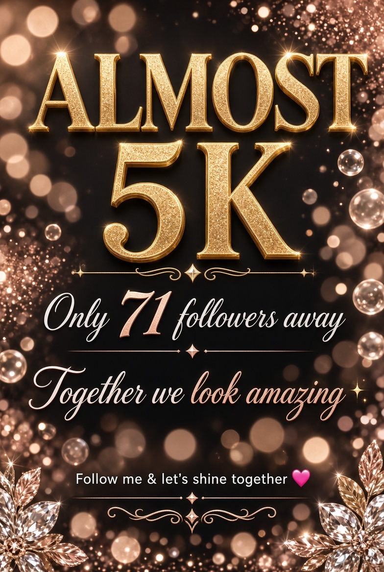 kdnarayan_'s tweet photo. Just 71 more,
 hit that beautiful #5K milestone and let's grow mutually 😊 https://t.co/36MdBao0WS