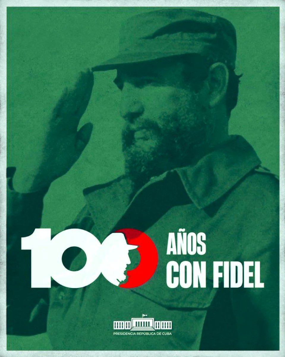 id_communism's tweet photo. 🇨🇺 2 days left for the centenary of the GOAT...   

#100AñosConFidel https://t.co/Y9oGuLk8Gh