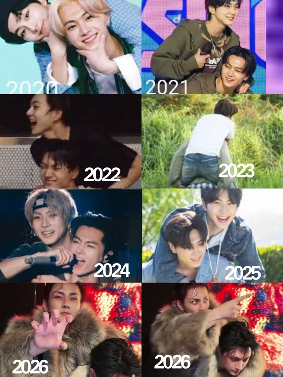 woncattos's tweet photo. THE WAY WE GET JAYWON PIGGYBACK RIDES EVERY 😭 YEAR 😭 #JAY #JUNGWON https://t.co/gzbWoXElhP