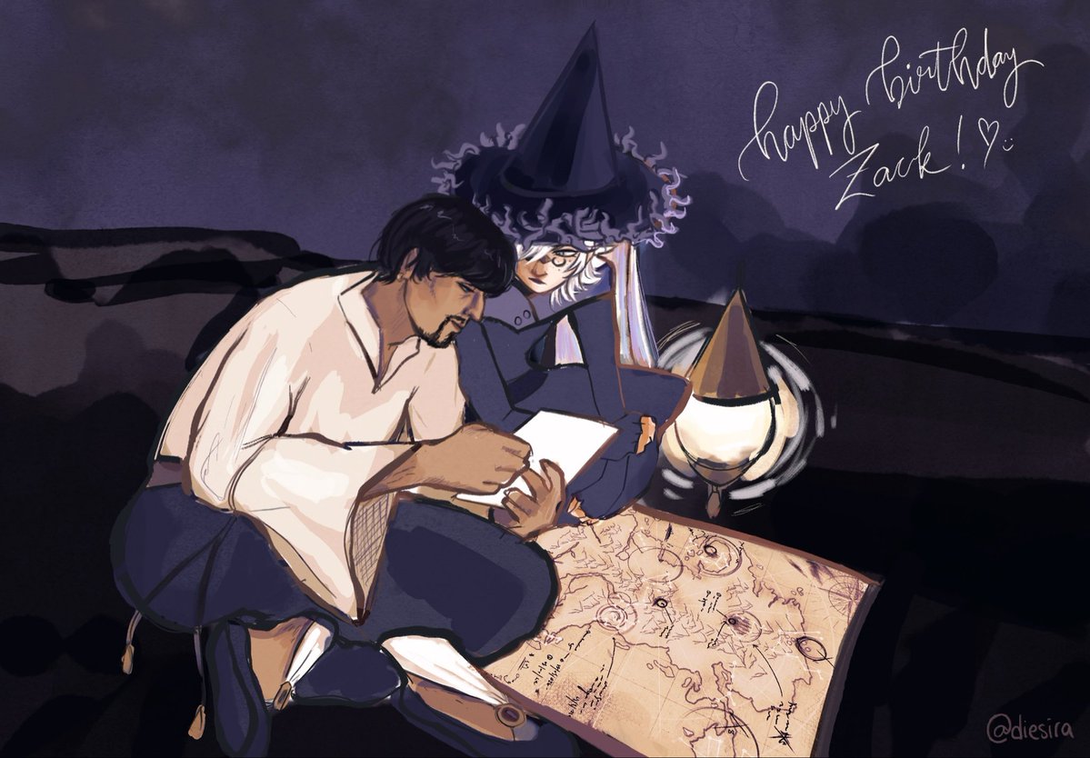 diesira's tweet photo. HAPPY BIRTHDAY to the one and only @zzzfrey !!! 💖💖💖 everyone go read Veldfire NOW!! https://t.co/2W9typeBMW