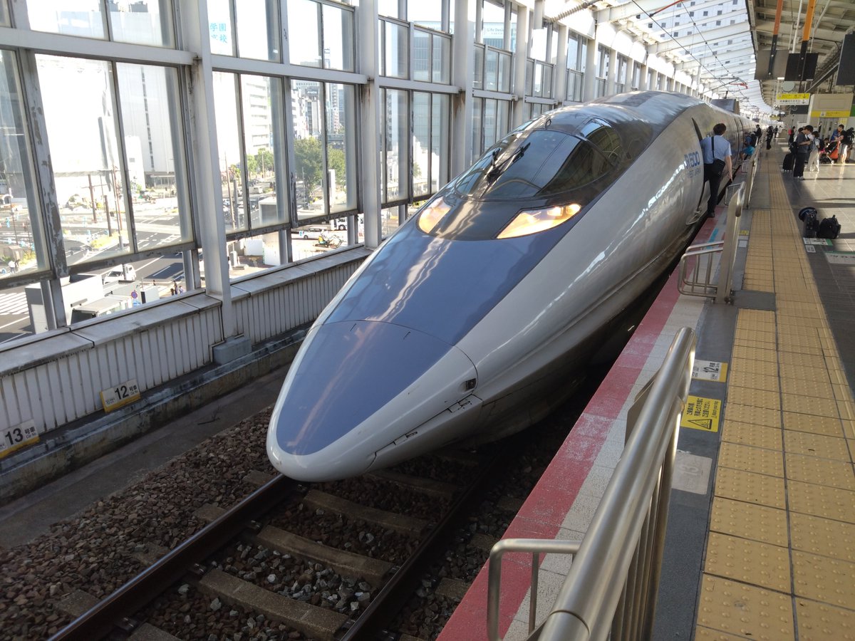 Setouchi__48's tweet photo. あなた、500系っていうのね！ https://t.co/ZRHuTAsuYl