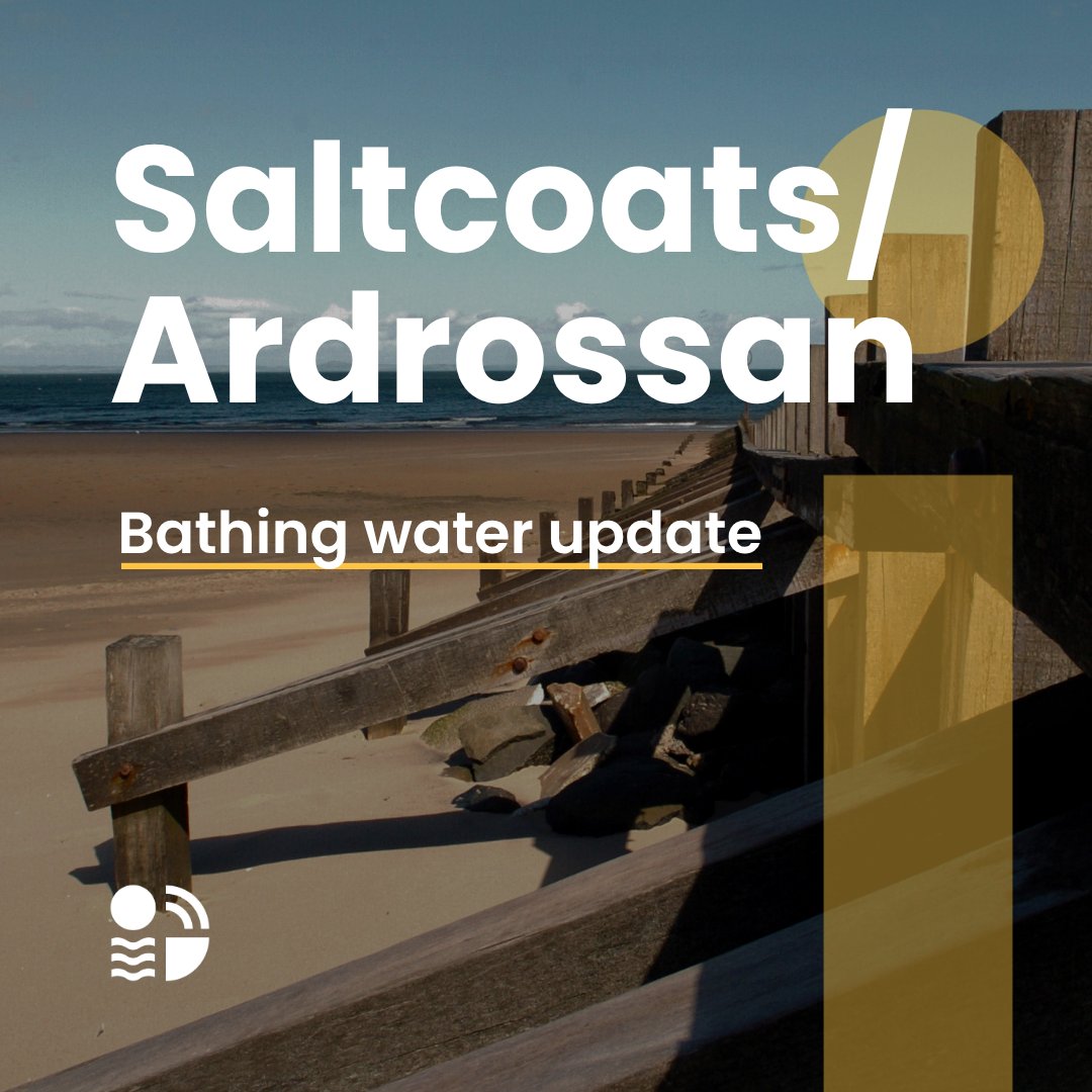 ScottishEPA's tweet photo. Precautionary advice against bathing at Saltcoats/Ardrossan has been removed.

This follows confirmation from @scottish_water  that work to install an overland bypass pipeline near Saltcoats Pumping Station has been completed.

@North_Ayrshire 

Read more: https://t.co/4x4CvaoByz https://t.co/6LQkx2g4IX