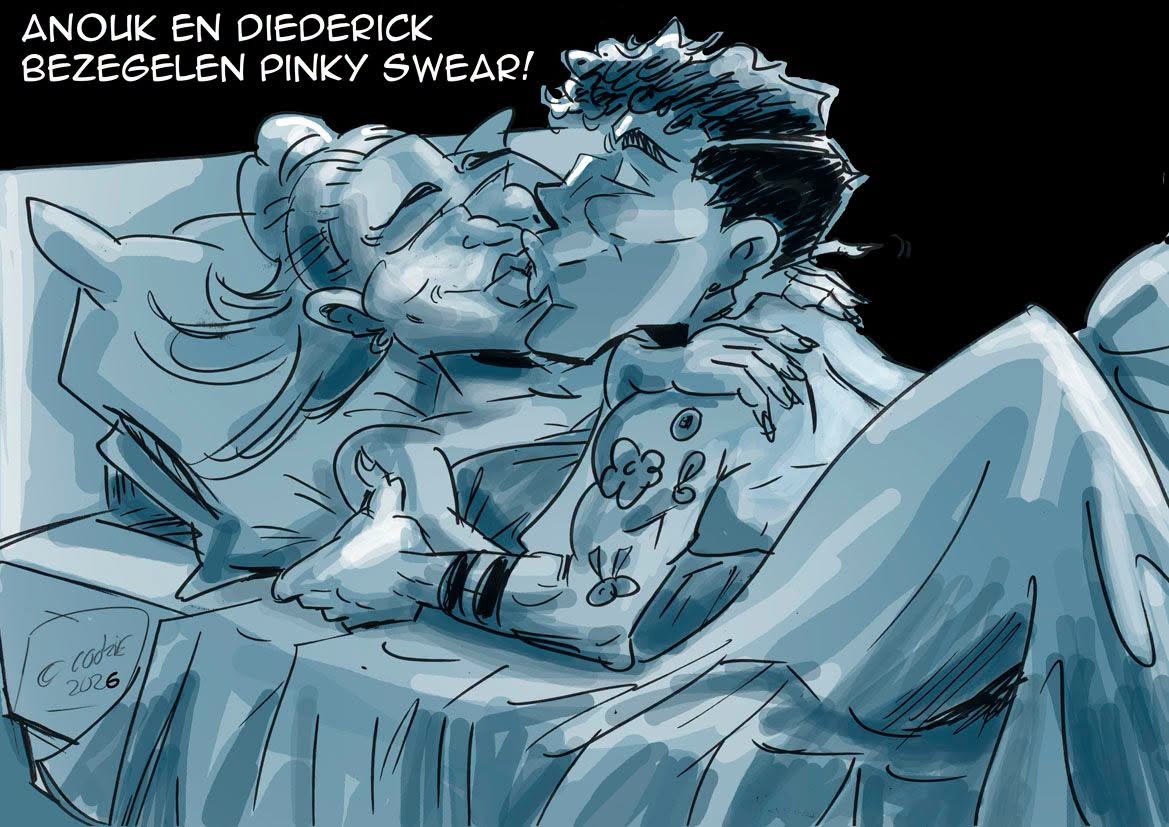 JohnWelten7's tweet photo. Anouk en Diederick...
#debondgenoten #sbs6 #karikatuur #cartoon #debondgenoten #sbs6 #karikatuur #cartoon #vossen #TV #reality#TV #reality #gieren #haaien #slangen #mila #delano #haaien #roma #milan #diederick #Anouk #Fatima #can #Fabienne #valentijne https://t.co/1WgTEXZCDc
