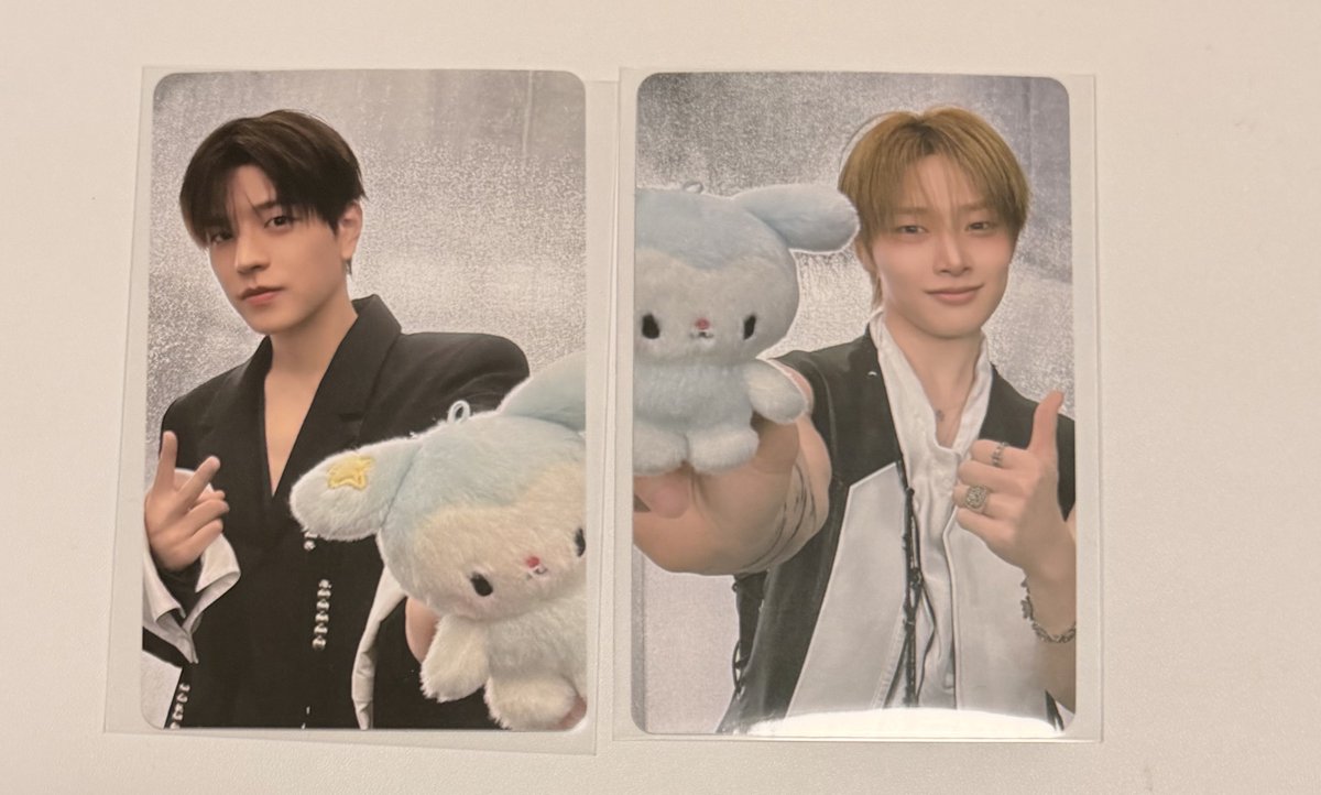 jiniBboka's tweet photo. straykids スキズ 交換 ソウルコン RUN IT オフライン 特典 トレカ

譲）スンミン🐶 アイエン🦊

求）同種 ヒョンジン🥟＞
      オンライン フィリックス🐥

📮都内手渡し（新宿・渋谷）または郵送での交換希望です。お気軽にリプお願いいたします。 https://t.co/PjNYN6L5dy