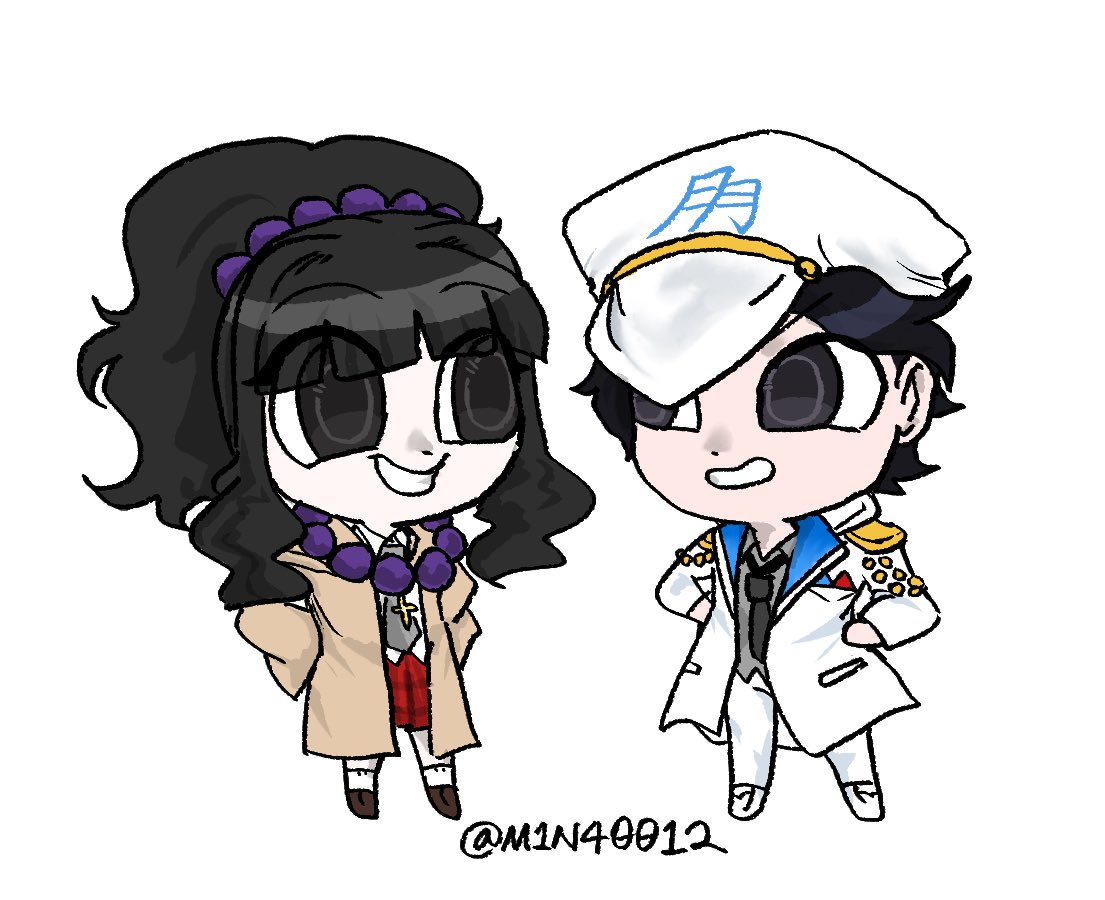 M1N40012's tweet photo. These dorks are planning to prank Tsurugi #dra https://t.co/aJX133sLsw