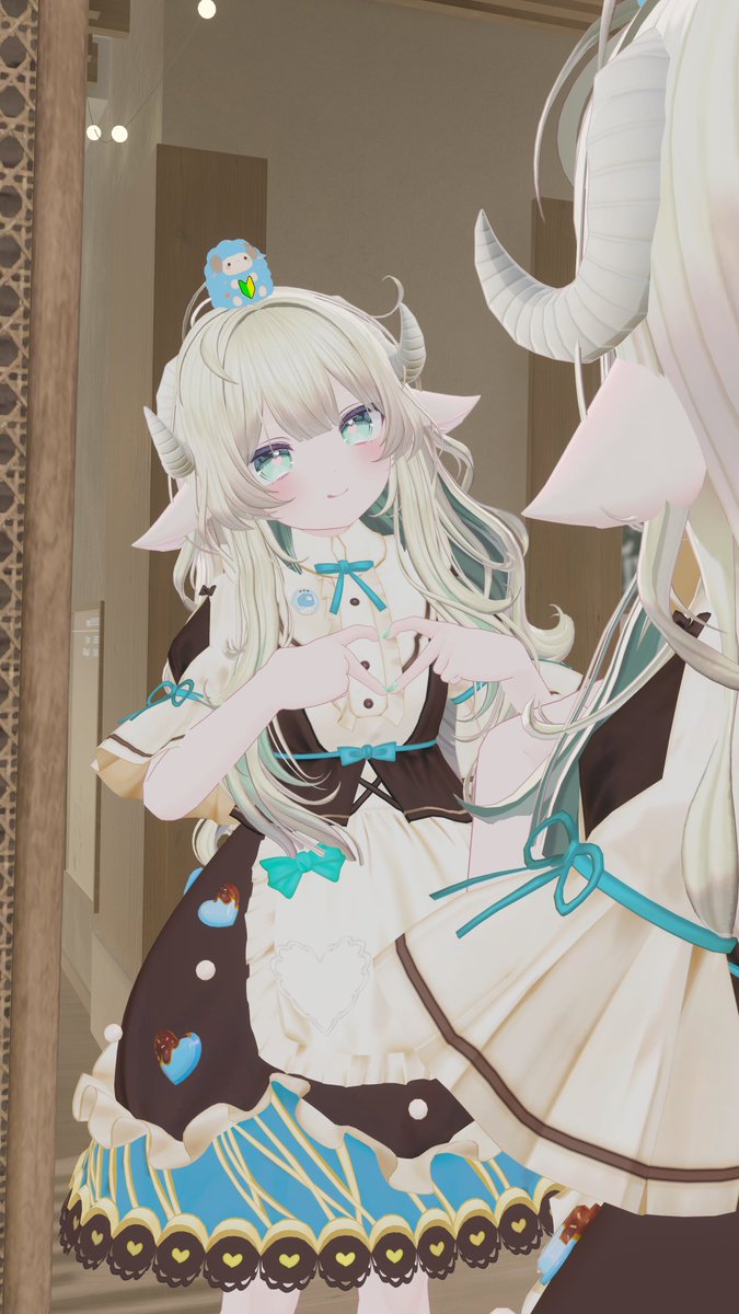 SheepCafe_VRC's tweet photo. かわいいアイコメ練習中だよ💕

まお https://t.co/BnP9MXzTWO