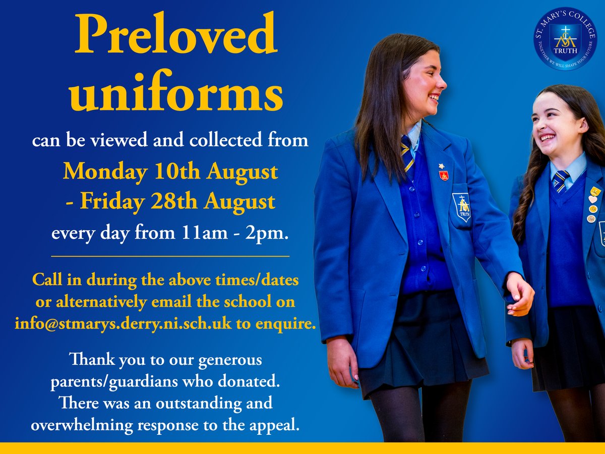 SaintMarysDerry's tweet photo. https://t.co/JEPJxRwHAW