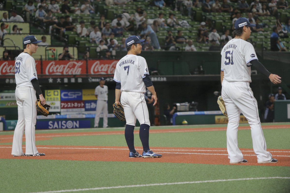 Doanlions's tweet photo. 開幕戦の1.2.3番が並びました☺️✨
#ライオンズ #seibulions #長谷川信哉 #桑原将志 #西川愛也 
2026.8.11 ファームリーグ https://t.co/SWHzI4lALz