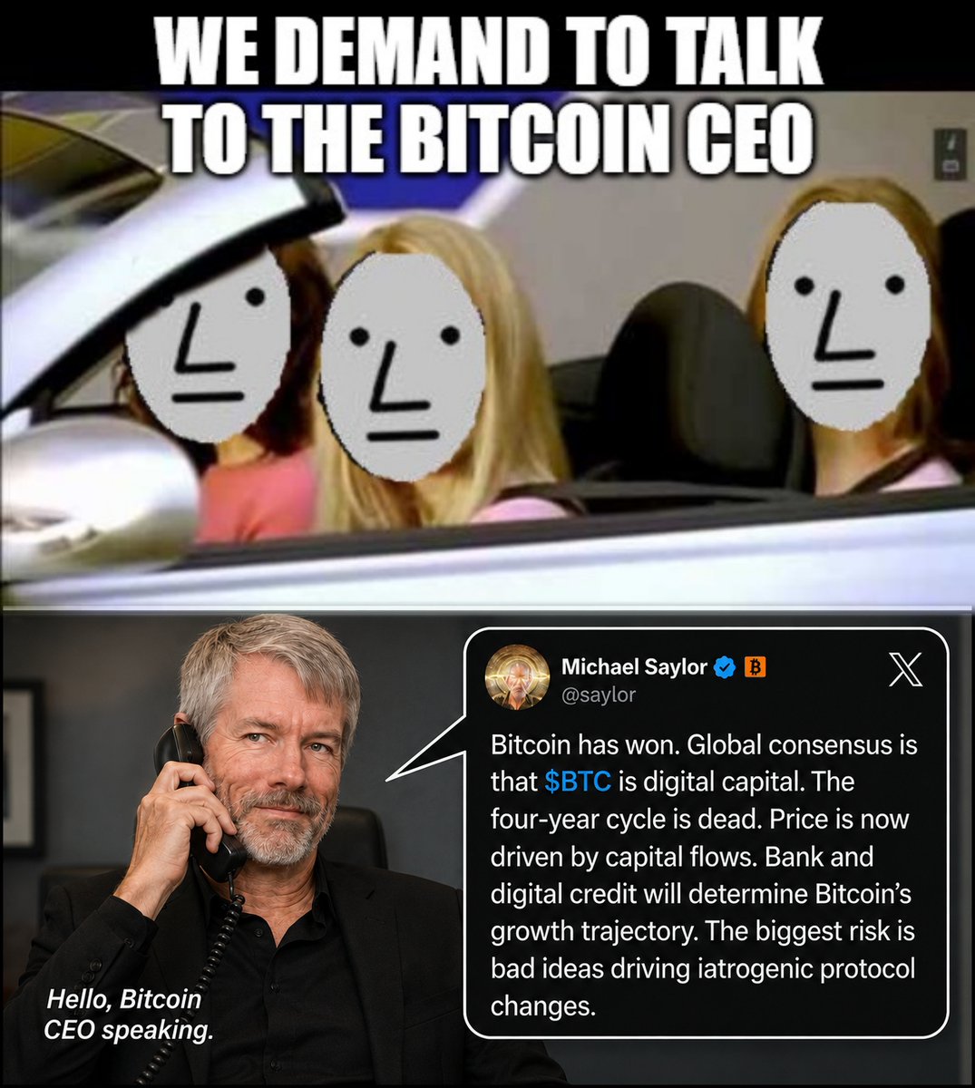 worshipbitcoin's tweet photo. GM☕

We finally got our CEO https://t.co/peUdY0FZOD