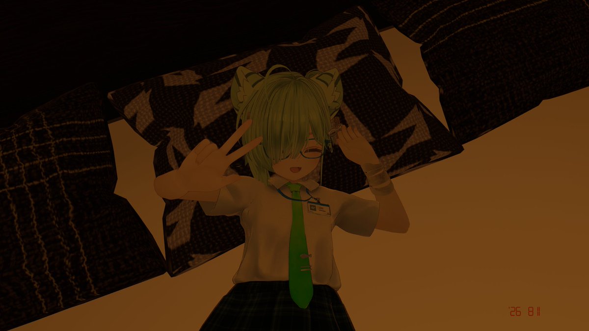 ForestGreen4696's tweet photo. 初めてV睡というものをやりました
思ったより心地よくてビックリ https://t.co/9vD5SfbZw9