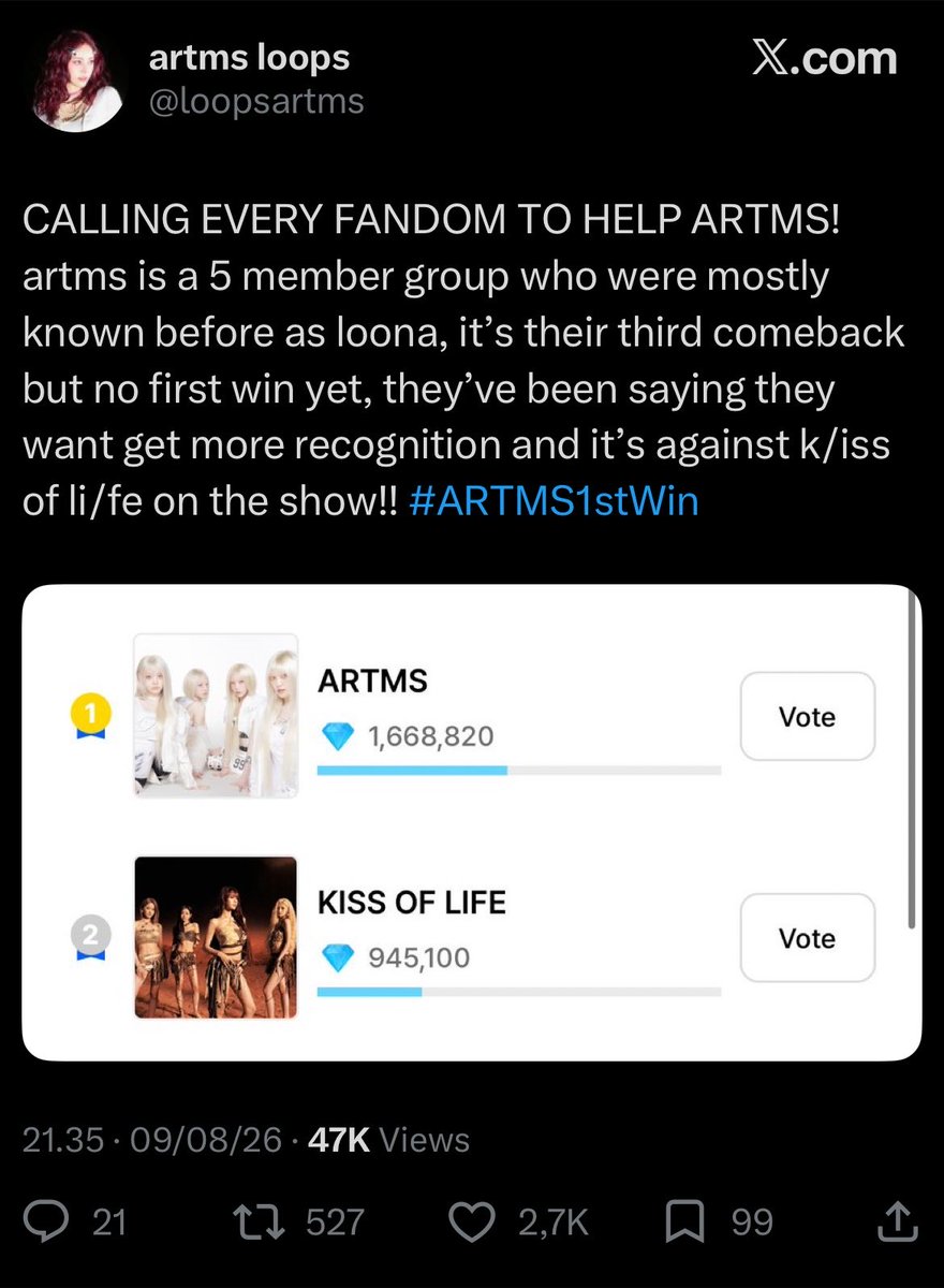 fishbouwl's tweet photo. all these kiof hate trains, calling every fandom to drag and turn against them, just for kiof to win again..IM CRINE 😭😭 https://t.co/dekx0dX2Je