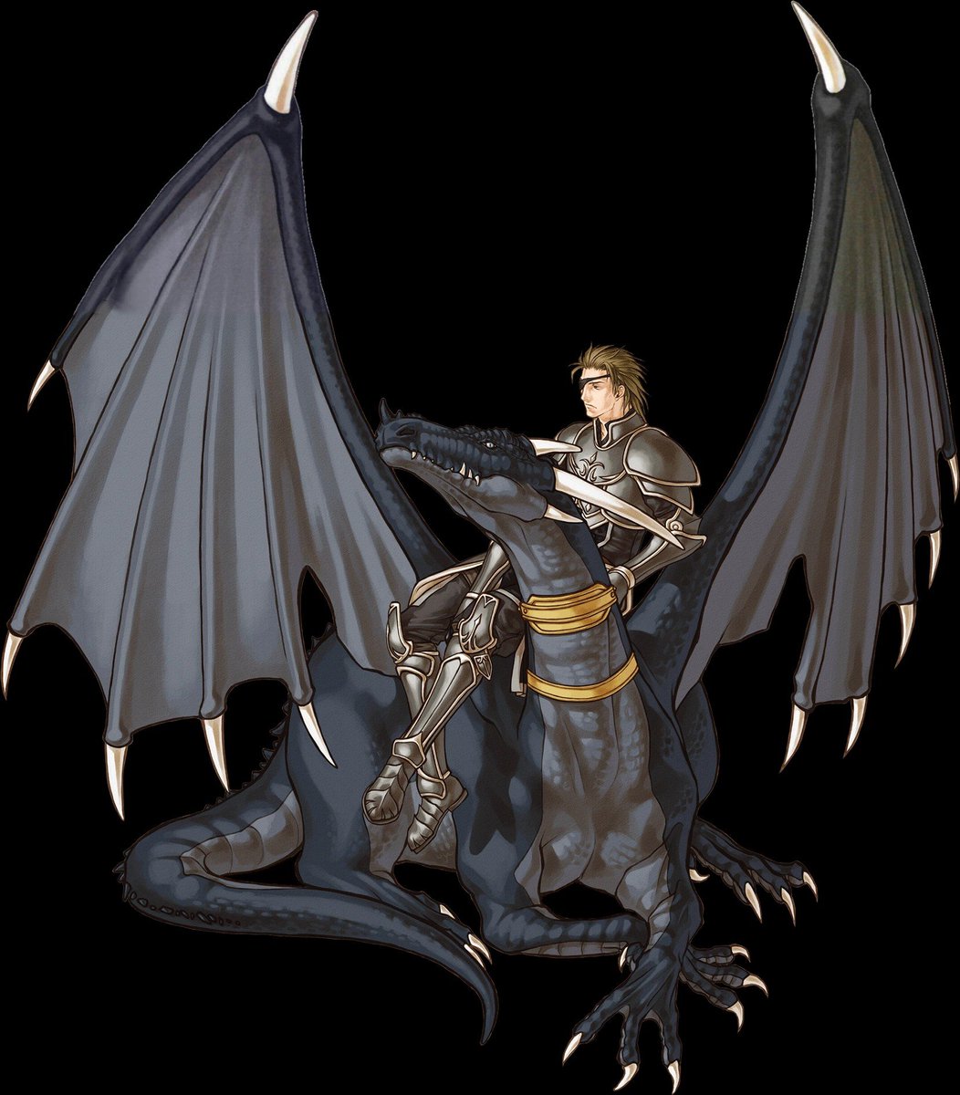 Scarecrohh's tweet photo. The four wyvern riders of peak https://t.co/dHrsti2NJk